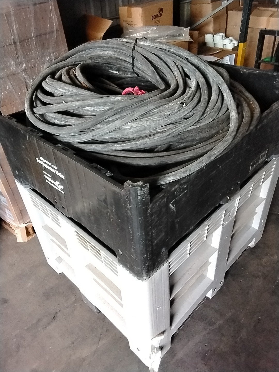 Krachtstroomkabel met CEE stekker 63a, Ophalen of Verzenden, Gebruikt, Overige merken, Kabel of Snoer
