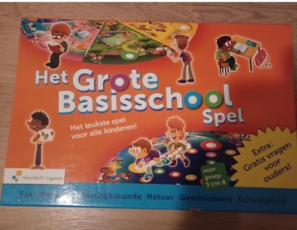 Het grote basisschoolspel, Ophalen of Verzenden, Zo goed als nieuw