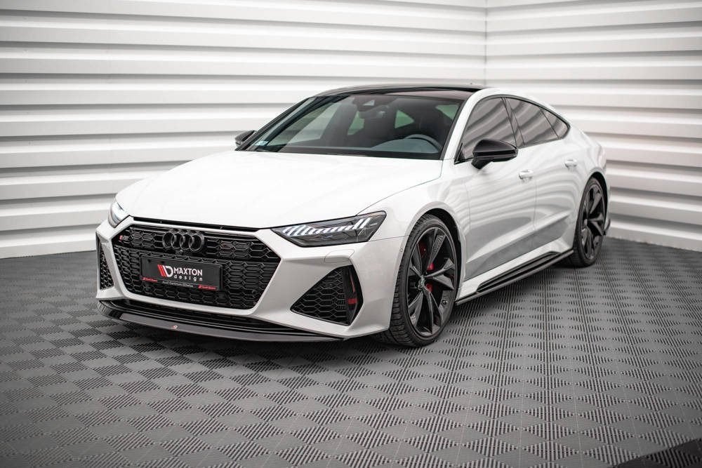 Voorlip spoiler sideskirt diffuser - Audi RS6 RS7 C8 19+, Ophalen of Verzenden