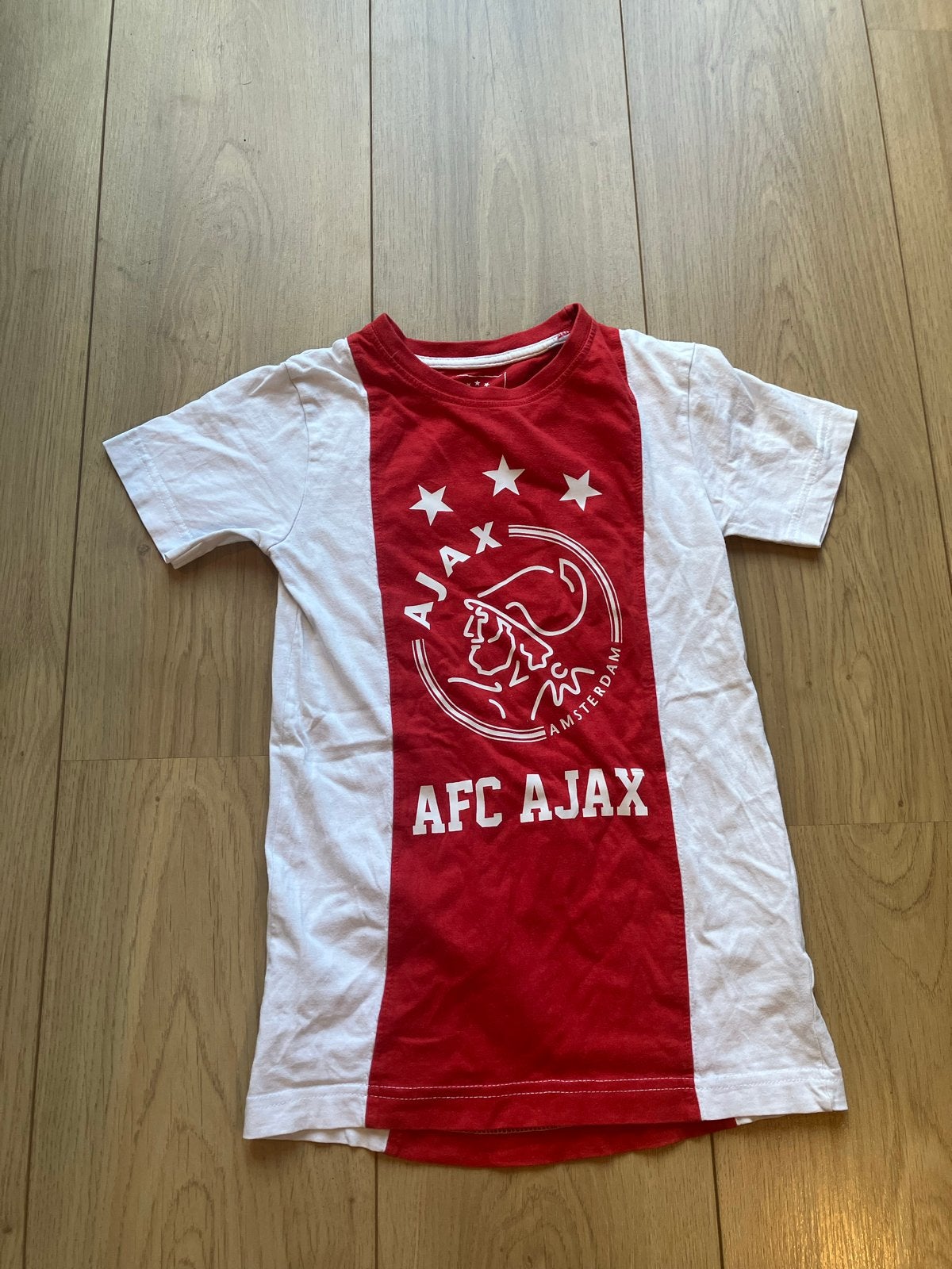 Ajax T-shirt maat 140, Ophalen of Verzenden, Gebruikt, Jongen, Shirt of Longsleeve