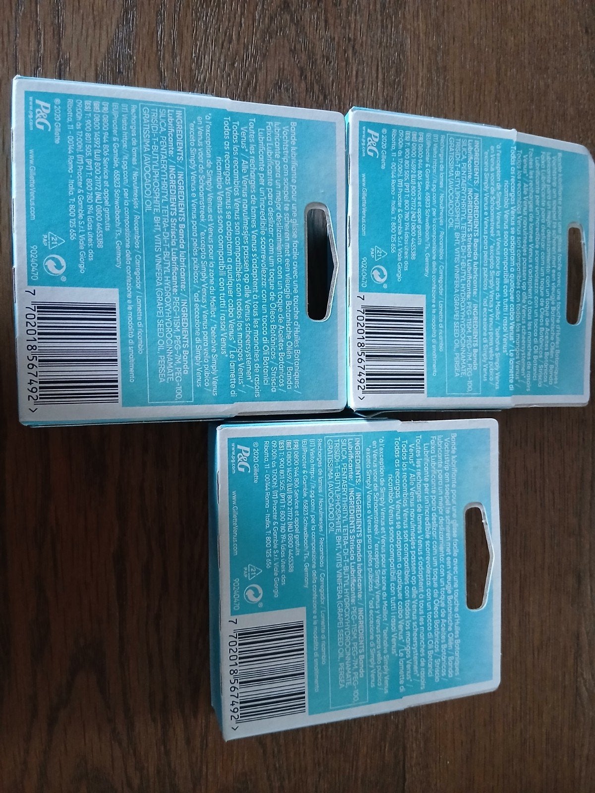 Gillette Venus Smooth Scheermesjes - 3 verpakkingen, Ophalen of Verzenden, Nieuw, Overige typen