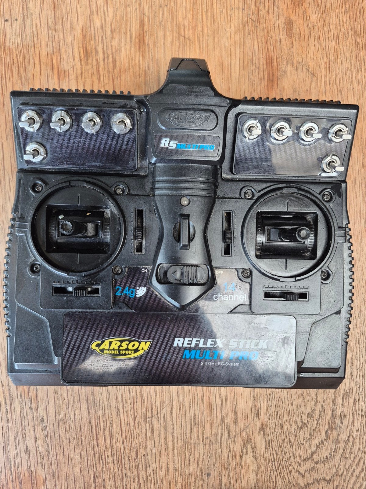 Carson Reflex Stick Multi Pro 14CH + Ontvanger, Ophalen of Verzenden, Gebruikt, Overige schalen, Onderdeel