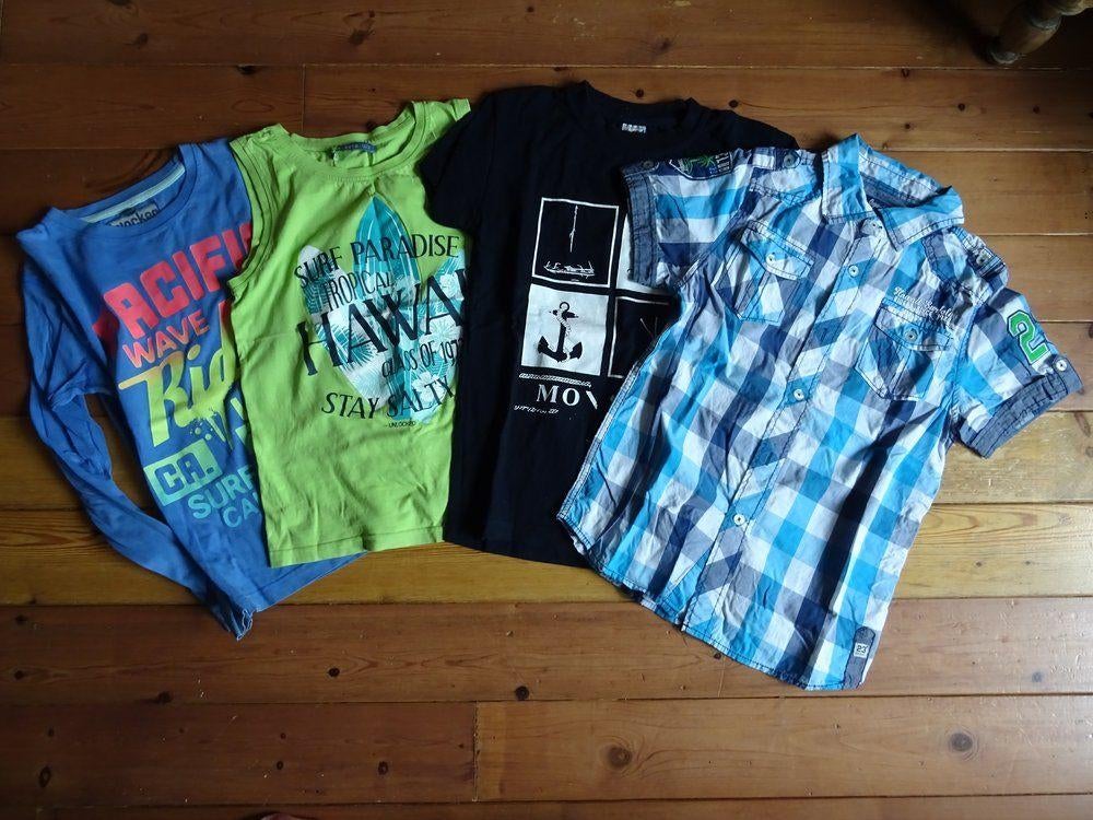 Kinderkleding jongen maat 152 / 158 -- 4 stuks, Gebruikt, Ophalen of Verzenden, Setje, Unlocked