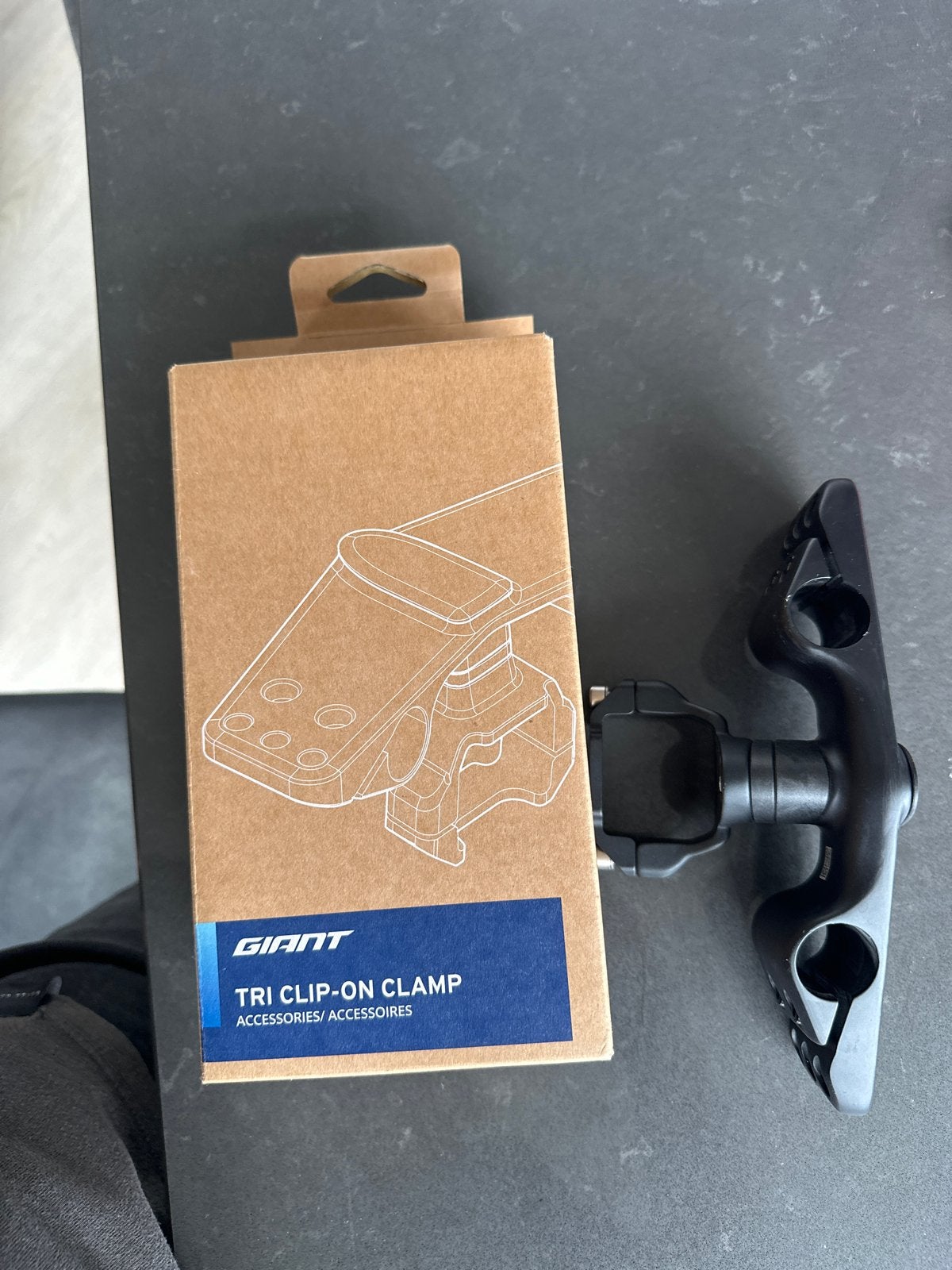 Giant Tri Clip-On Clamp - 3x gebruikt, Ophalen of Verzenden, Gebruikt