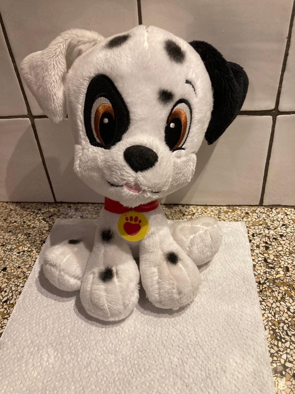 Knuffel dalmatiër, Ophalen of Verzenden, Zo goed als nieuw, Overige typen