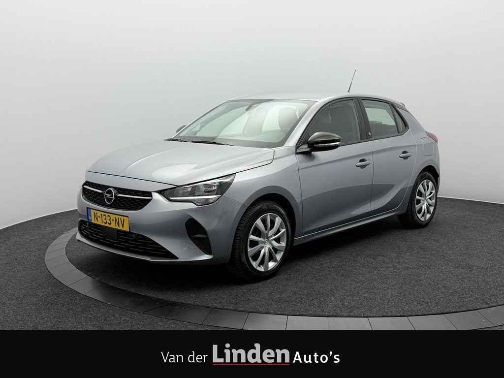 Opel CORSA-E Edition 50 kWh SOH 93% | Warmtepomp | Carplay &, 330 km, Gebruikt, Zwart, 24 min