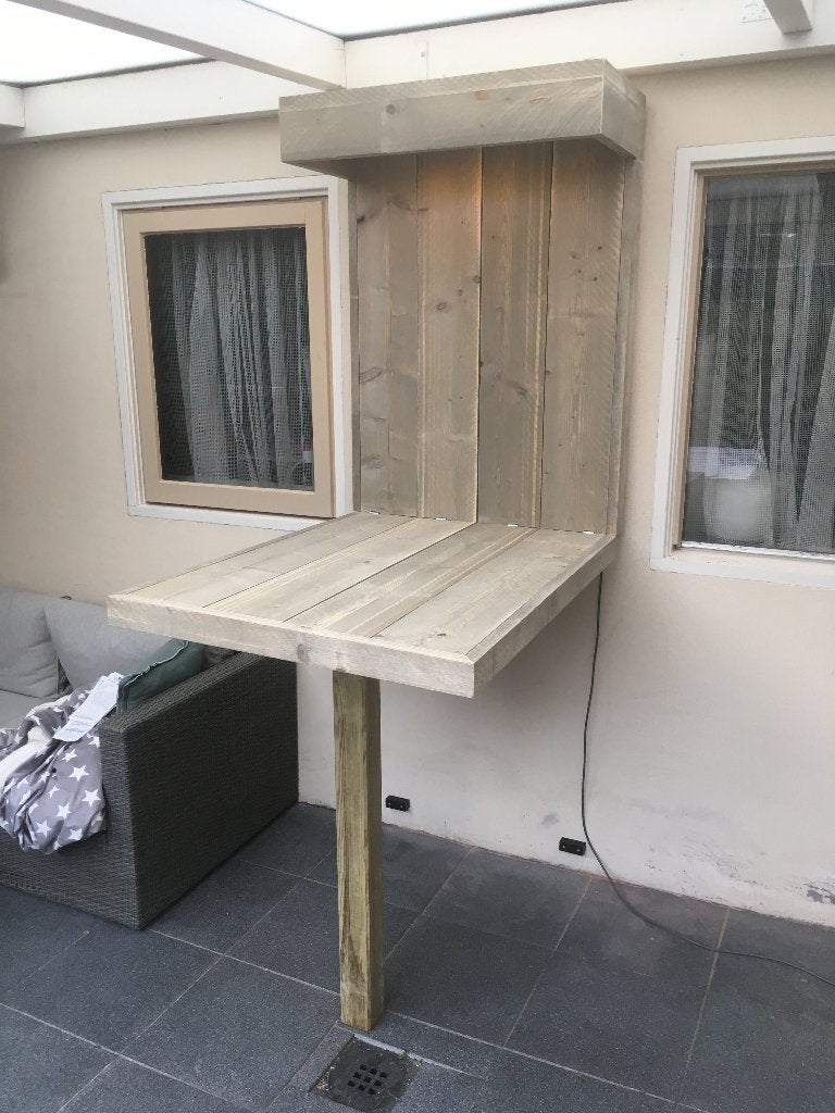Luxe Inklapbare Bartafel Dart cabinet geschikt voor dartbord, Ophalen