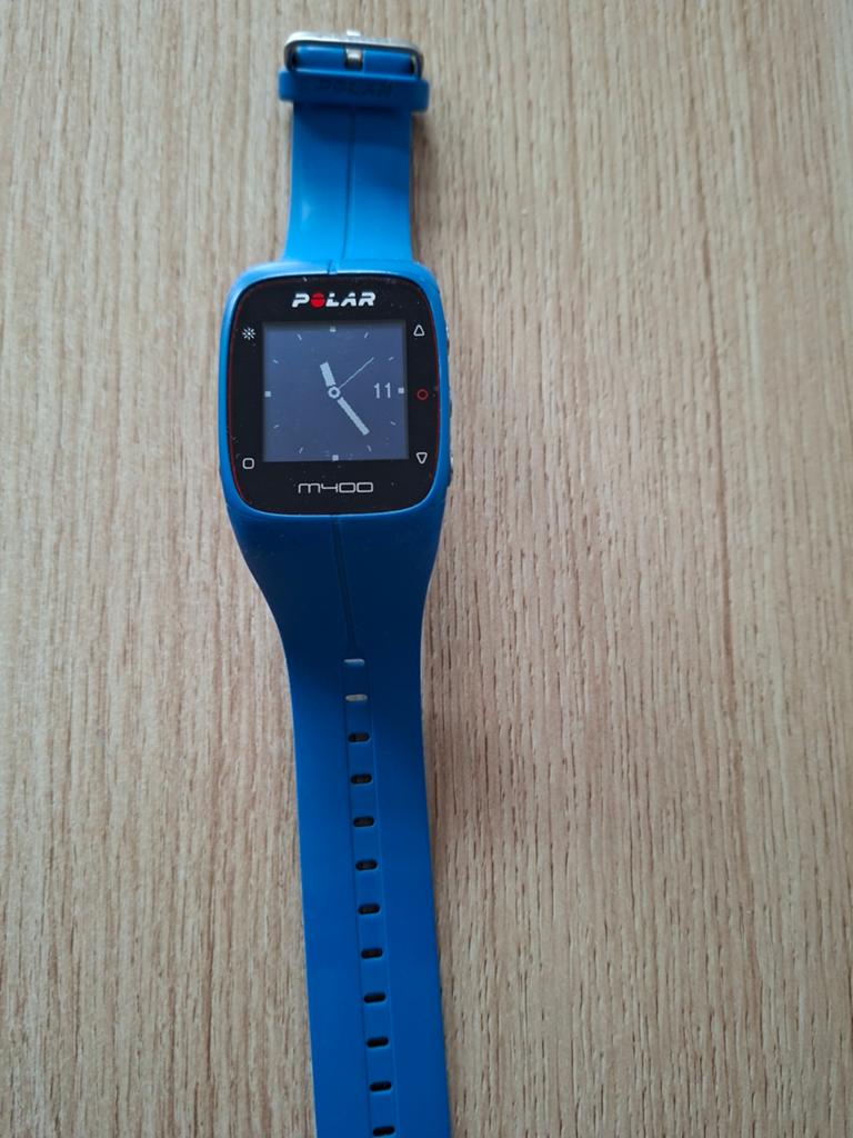 Polar M400 GPS sporthorloge - Blauw, Ophalen of Verzenden