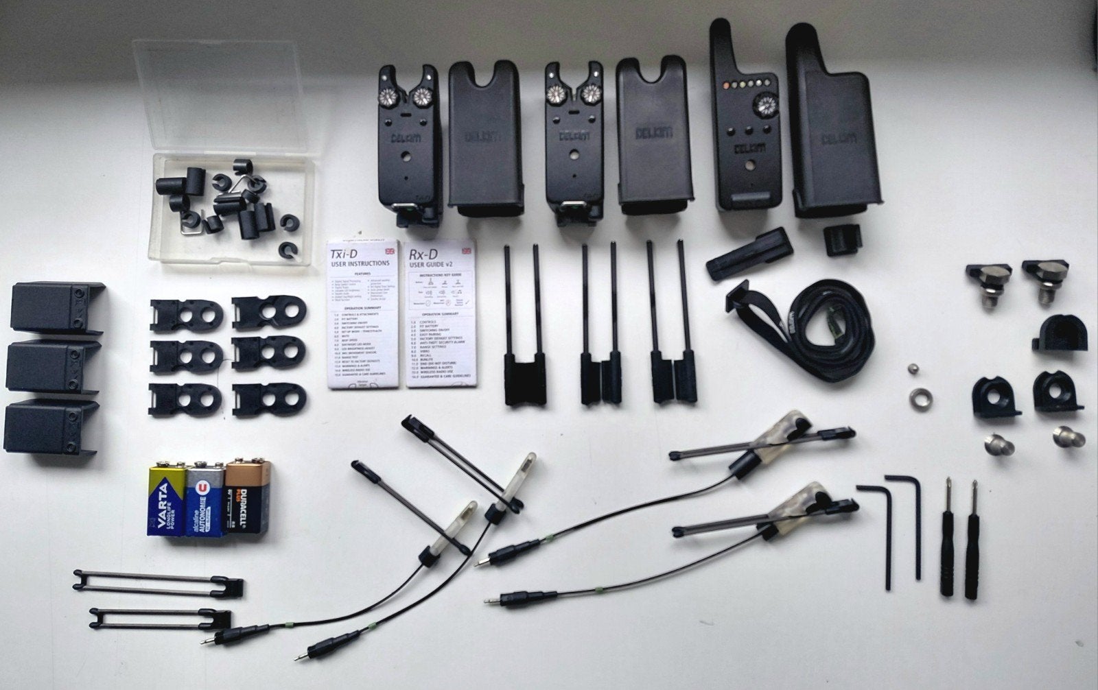 Delkim TXI-D V1 2+1 set met d-lock, nitelite, slimlite, Ophalen of Verzenden, Gebruikt, Overige typen