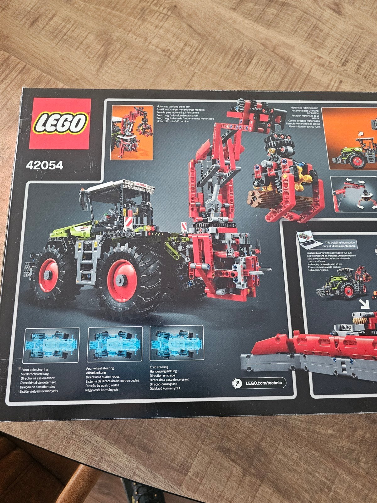 Lego technic nr 42054 Claas Xerion 5000 trac vc, Ophalen of Verzenden, Zo goed als nieuw