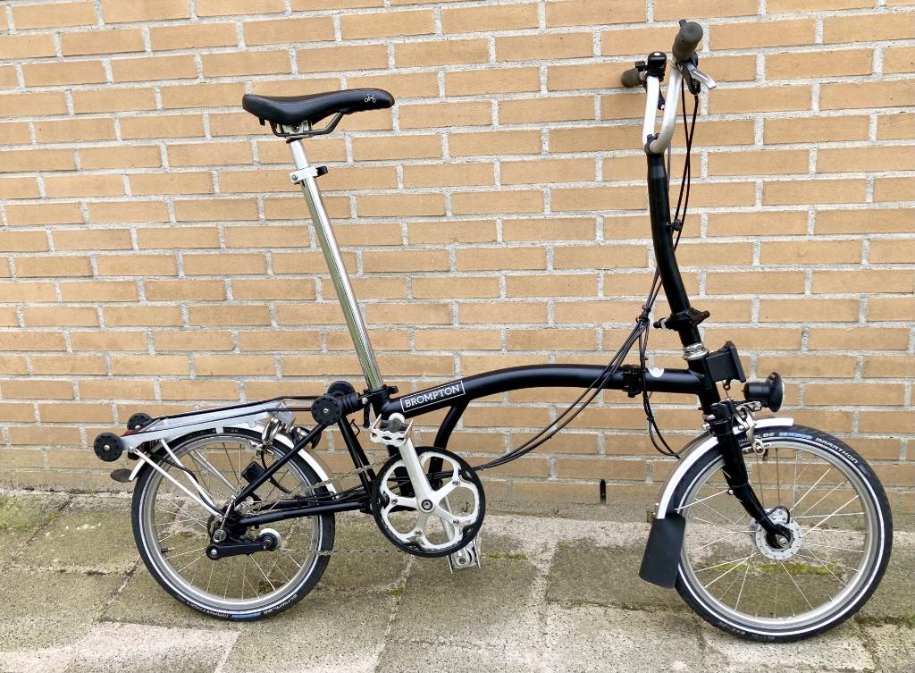 Nieuwstaat! BROMPTON H3R-N Hoog model, met volledige beurt, Ophalen, Brompton, 16 tot 18 inch, Versnellingen