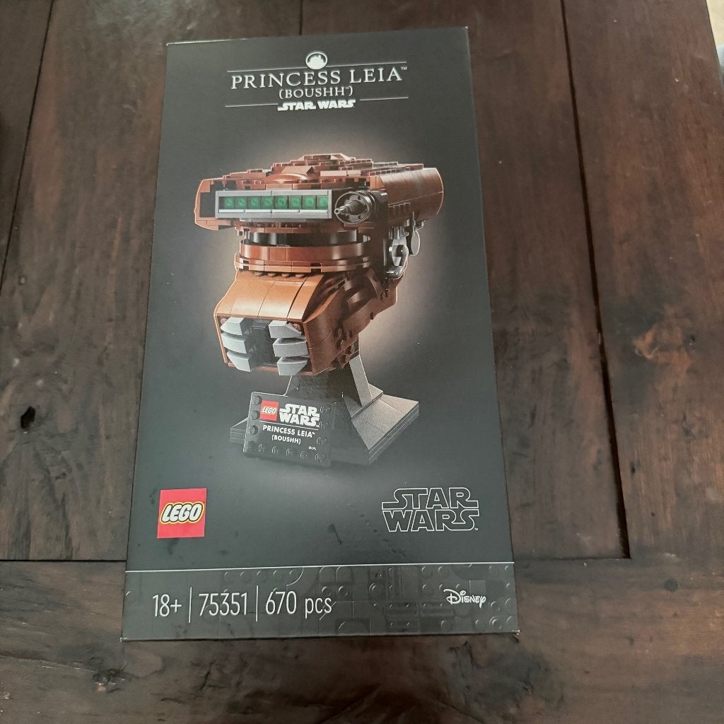 LEGO Star Wars - Prinses Leia Helm - 75351, Ophalen of Verzenden, Nieuw, Lego