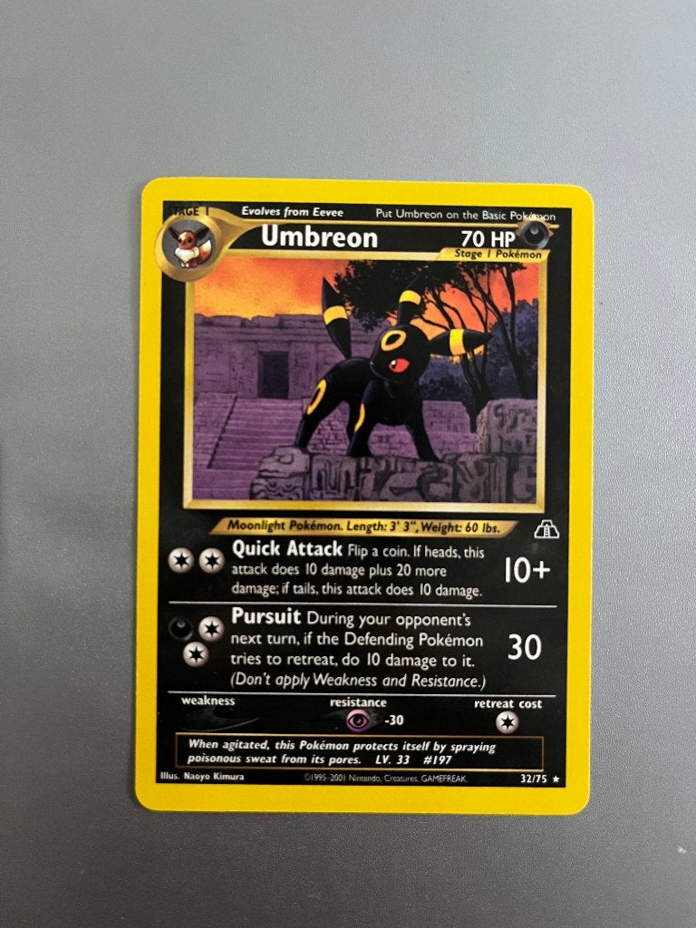 Umbreon 32/75, Ophalen of Verzenden, Nieuw, Losse kaart