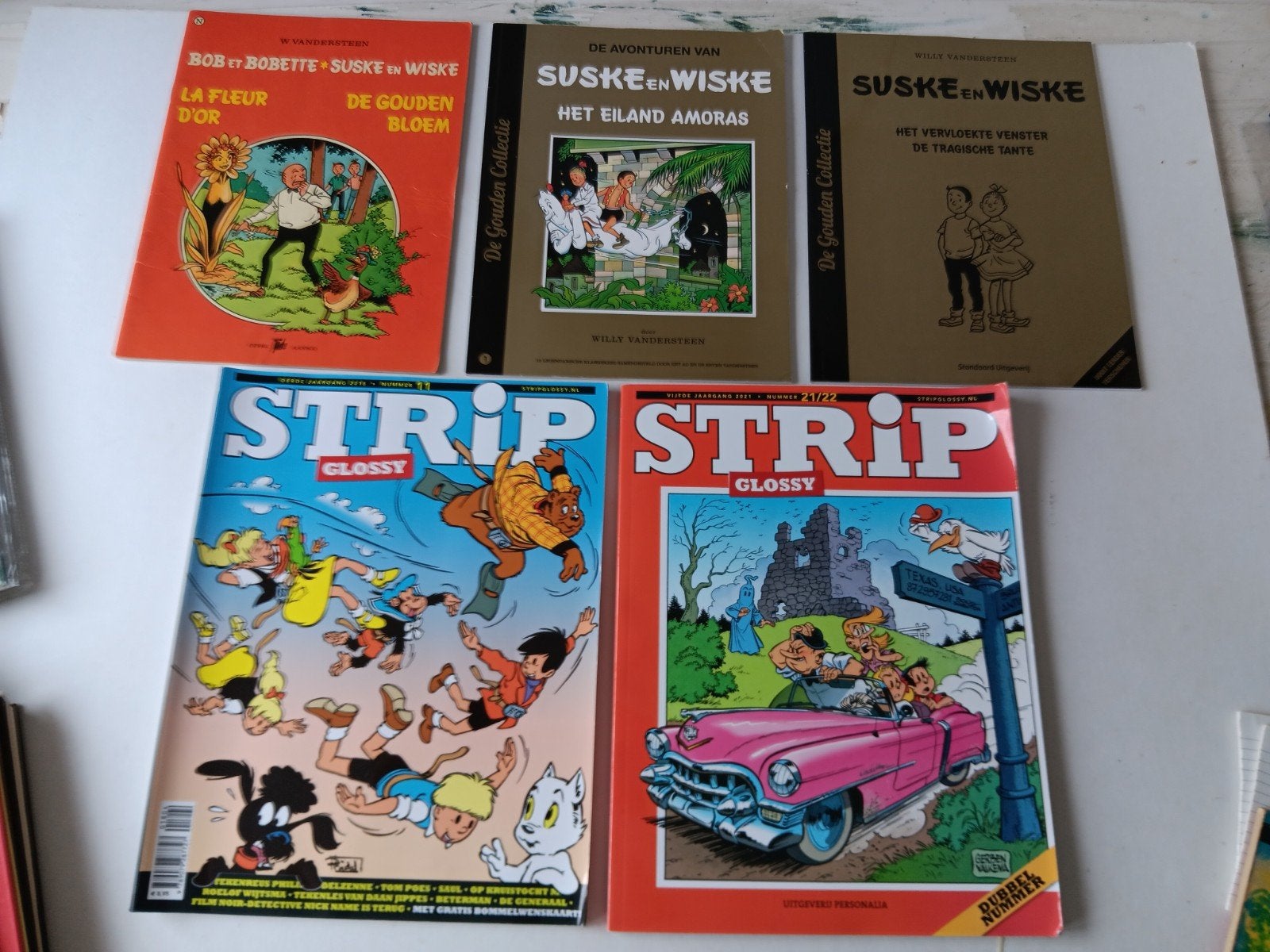 Suske en wiske strips, Meerdere stripboeken, Ophalen of Verzenden, Zo goed als nieuw