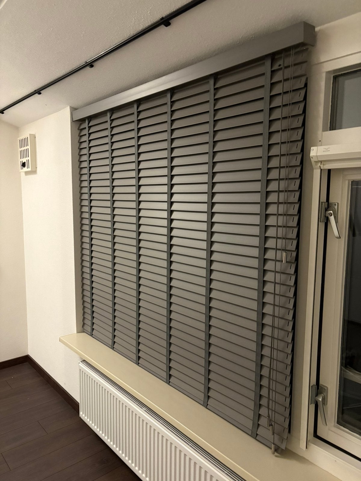 Jaloezieën antraciet/grijs 85x160 en 90x160, Ophalen, Jaloezie, Grijs, Verduisterend