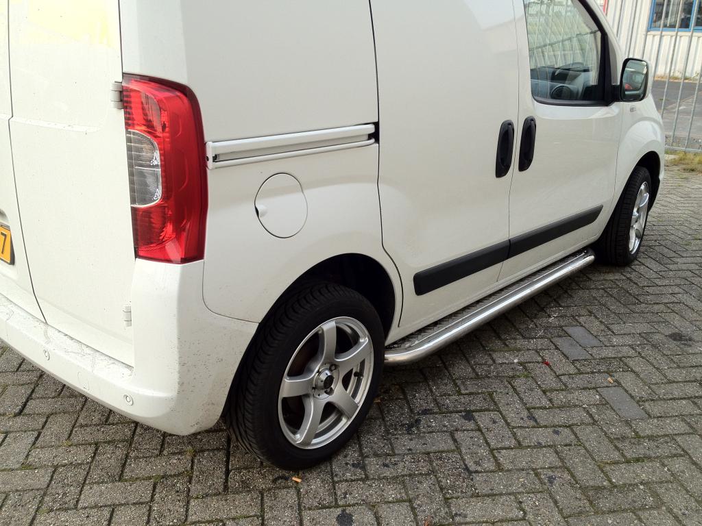 Peugeot Bipper Fiat Fiorino Citroen Nemo Sidebars rvs trede, Niet ingevuld, Niet ingevuld, Niet ingevuld