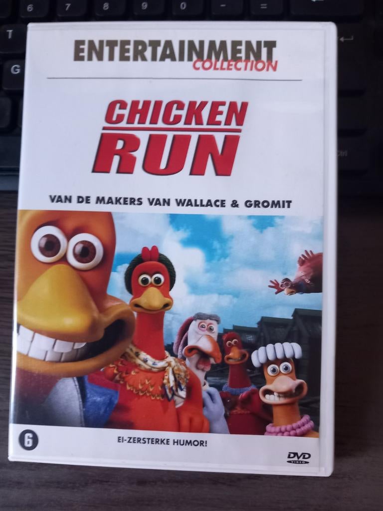 Chicken Run DVD - Entertainment Collection, Ophalen of Verzenden, Zo goed als nieuw, Komedie, Vanaf 6 jaar