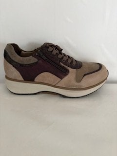 XSENSIBLE STRETCHWALKER, mt 38 wijdte G, dark taupe combi, Jetsshoeshop@hotmail.com, Beige, Nieuw, Ophalen of Verzenden