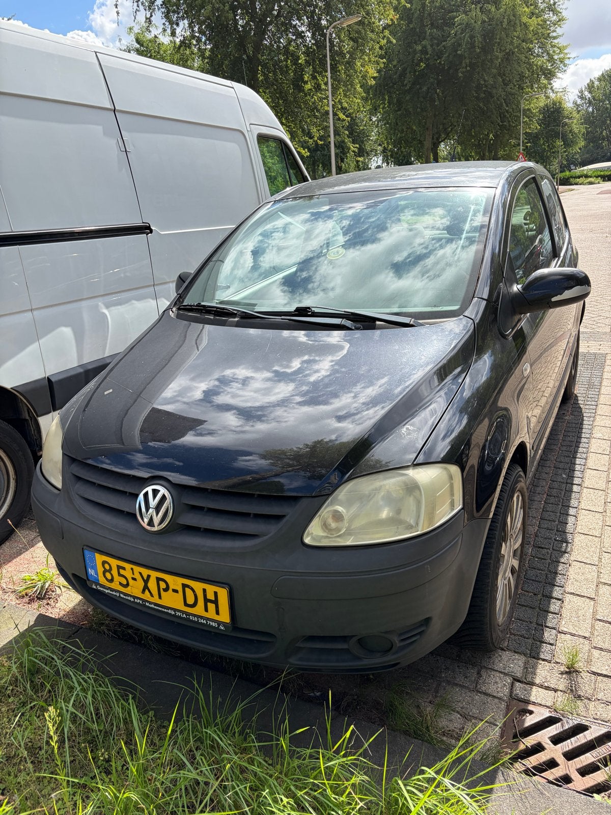 Volkswagen Fox 1.2 40KW 2007 Zwart, Auto's, Volkswagen, Voorwielaandrijving, 969 kg, 4 stoelen, 1198 cc