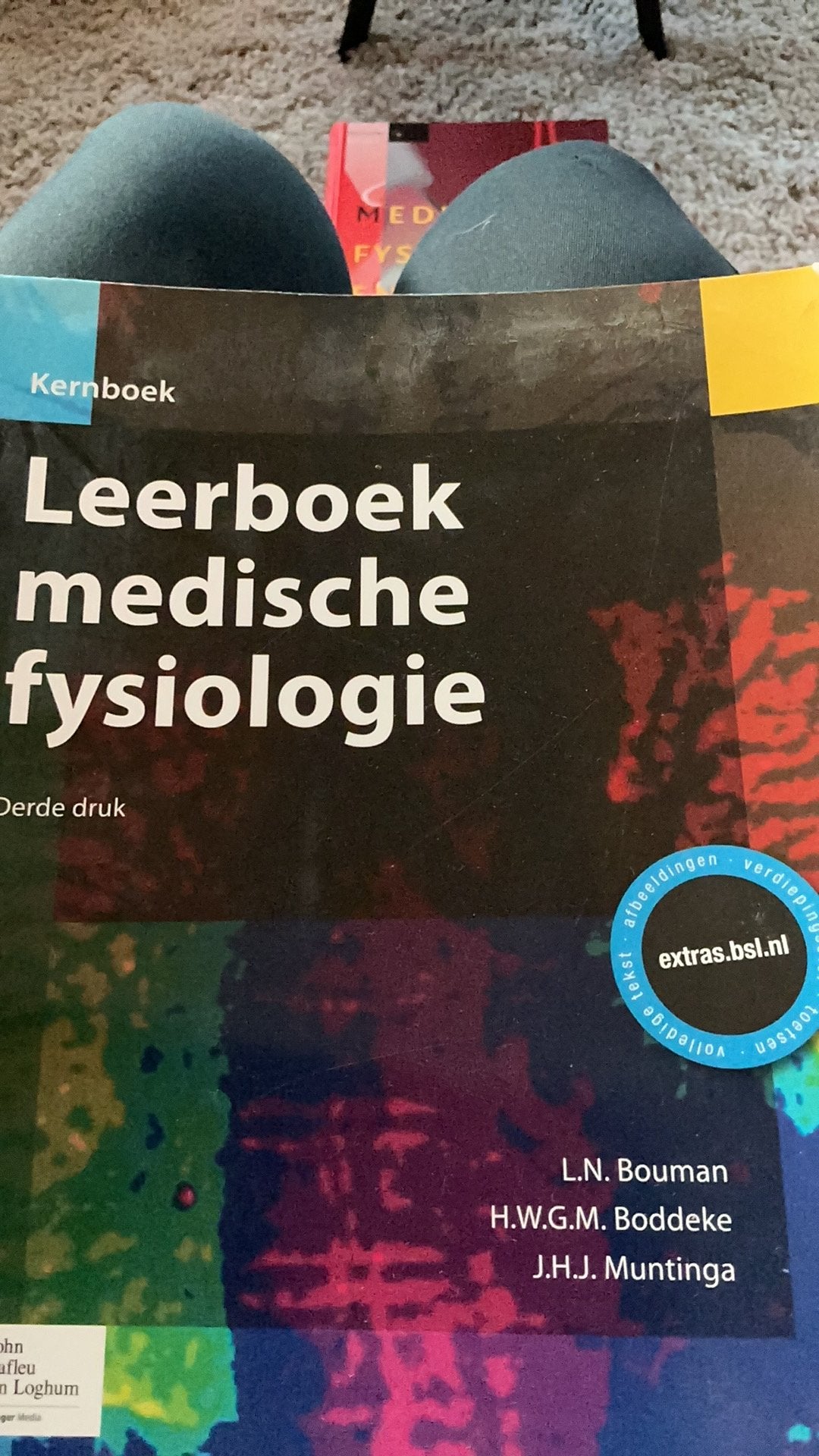 H.W.G.M. Boddeke - Leerboek medische fysiologie, Boeken, Ophalen of Verzenden, Zo goed als nieuw, H.W.G.M. Boddeke; L.N. Bouman; J.H.J. Muntinga