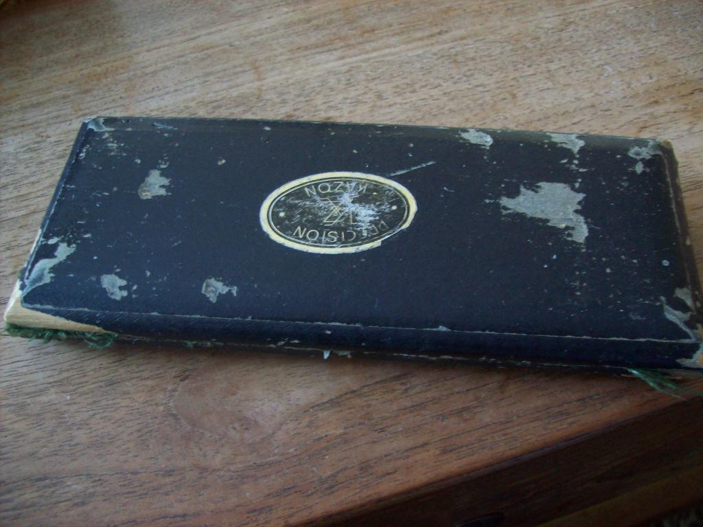 oude vintage passerdoos met inhoud, Ophalen, Huis en Inrichting