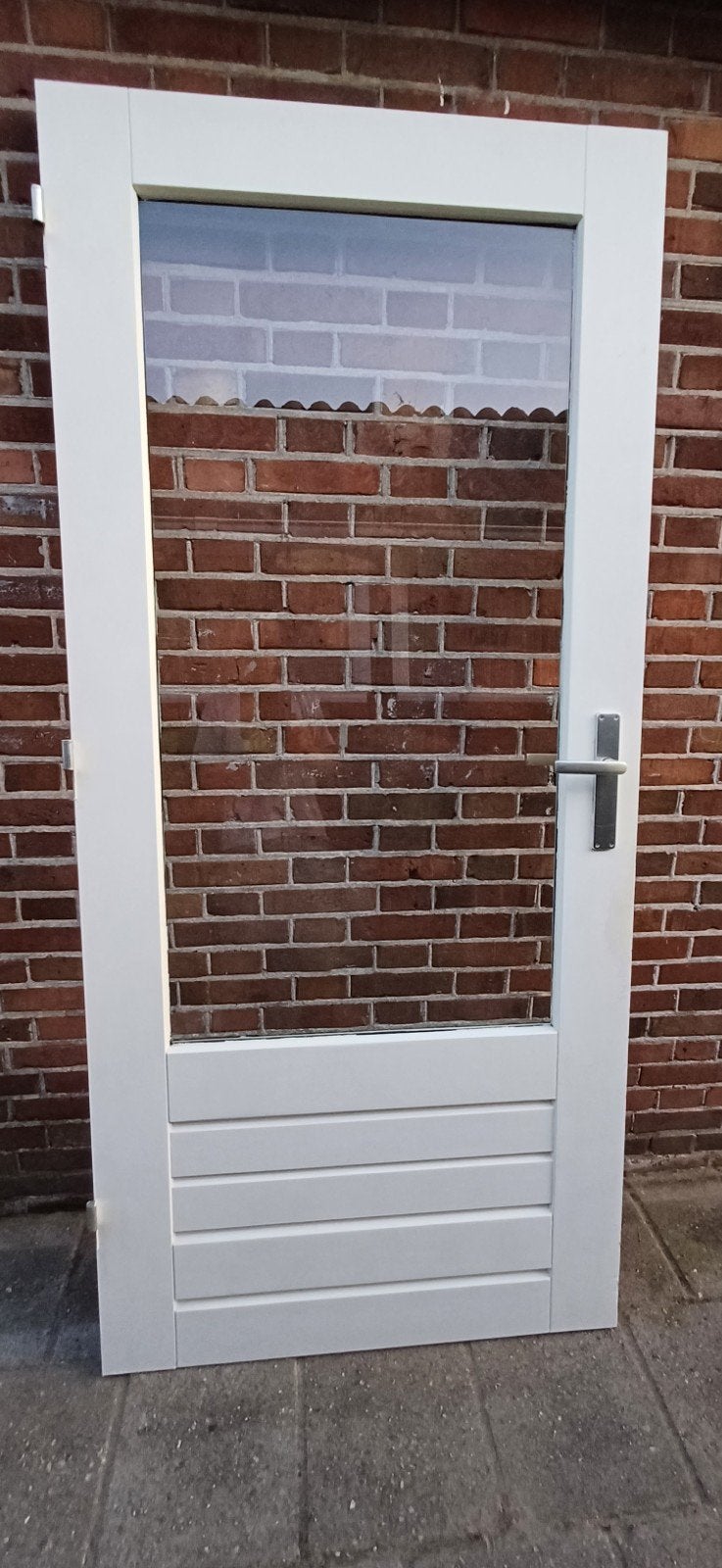 Hardhouten deur 201,5 x 92,5 cm, Ophalen, Buitendeur, 200 tot 215 cm