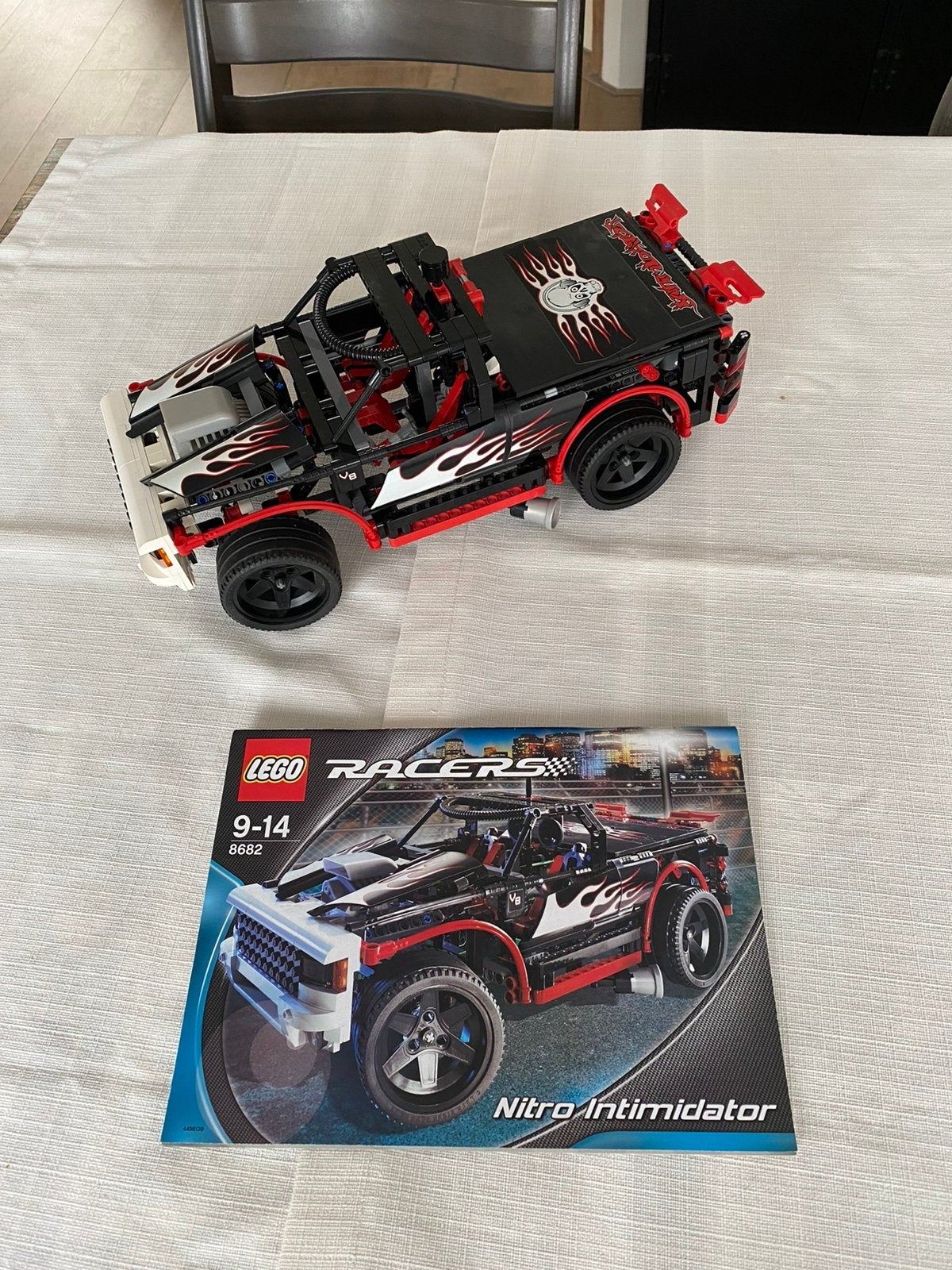 Lego 8682 Nitro Intimidator, Gebruikt, Lego, Compleet, Ophalen of Verzenden