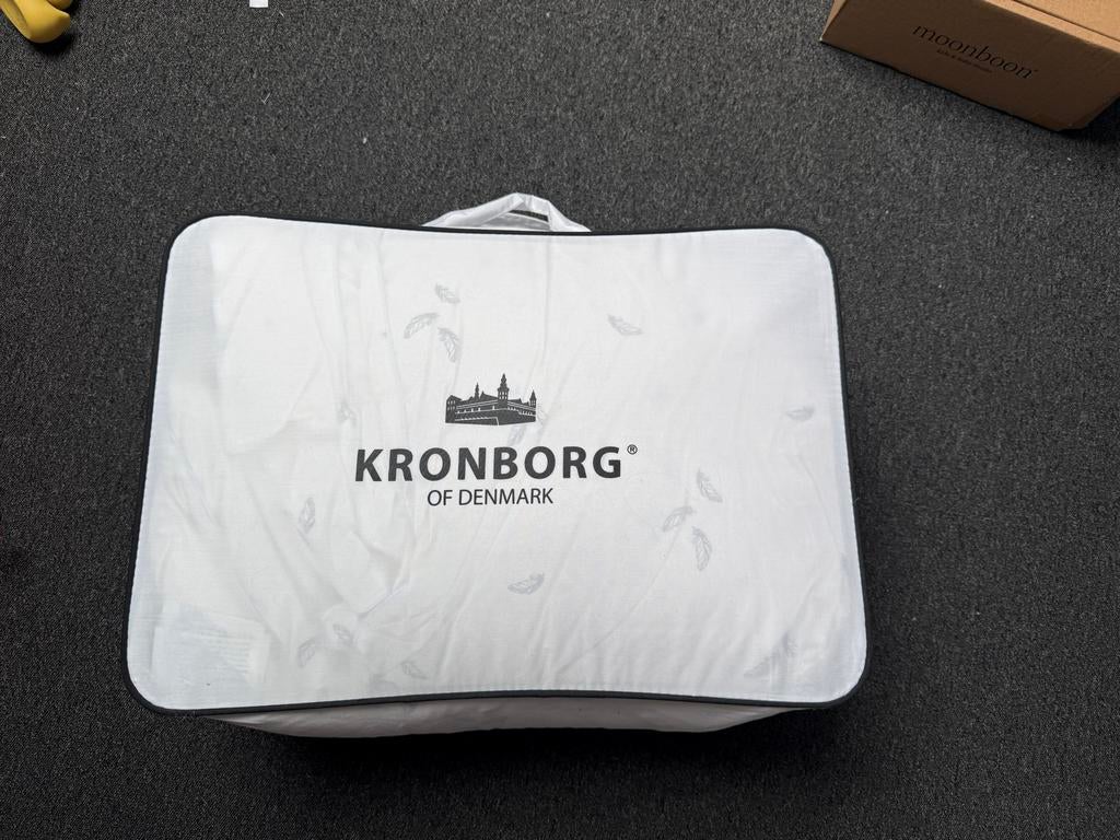 Kronborg ganzendons dekbed 240 x 220 (in draagtas), Huis en Inrichting, Wit, Ophalen of Verzenden, Deken of Dekbed, Nieuw
