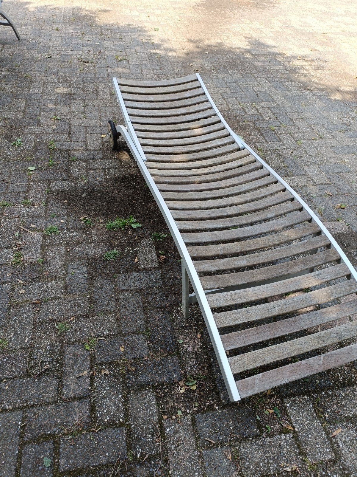 Ligbed / mooi ligbed dat verstelbaar is, Tuin en Terras, Ophalen, Aluminium, Verstelbaar