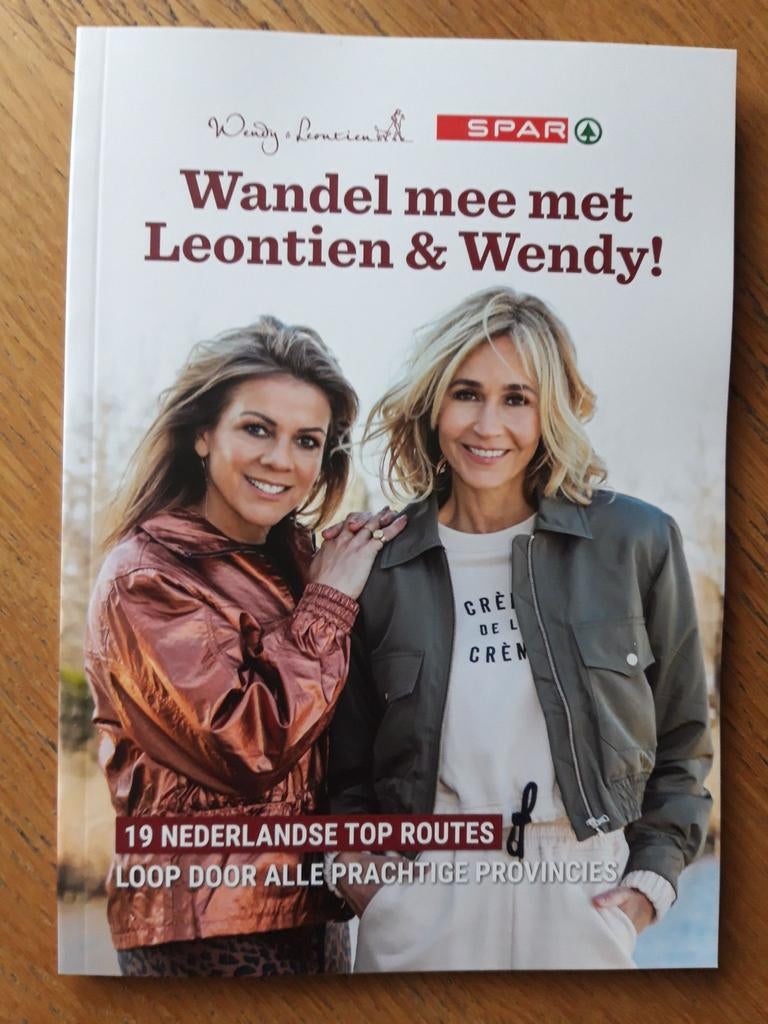 Wandelboek wandel mee met Leontien & Wendy wandelroutes NLD, Boeken, Ophalen of Verzenden, Nieuw, Overige onderwerpen, Wendy van Dijk