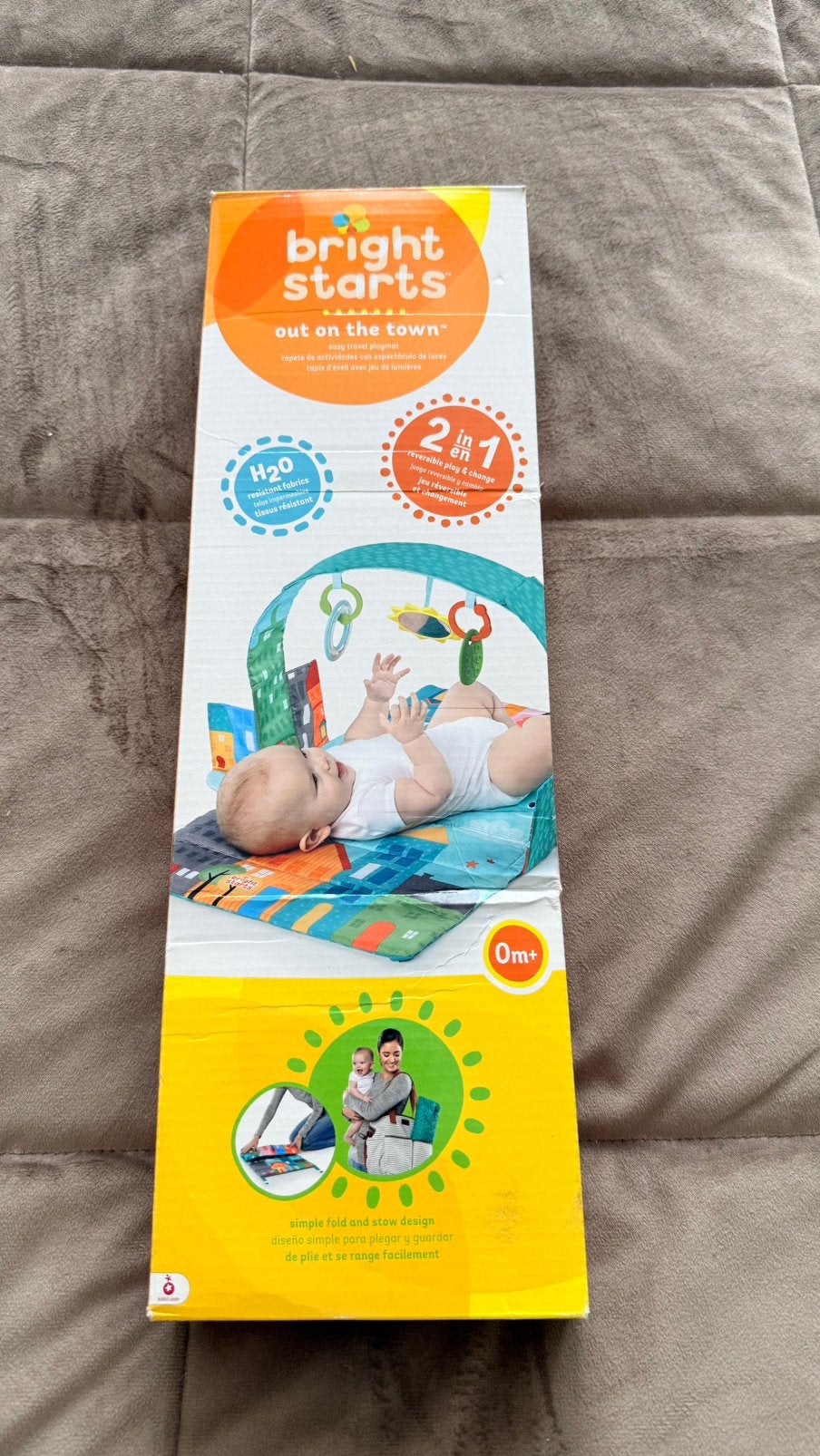 Bright Starts Out on the Town Speelkleed 2-in-1, Ophalen, Zo goed als nieuw, Speelkleed