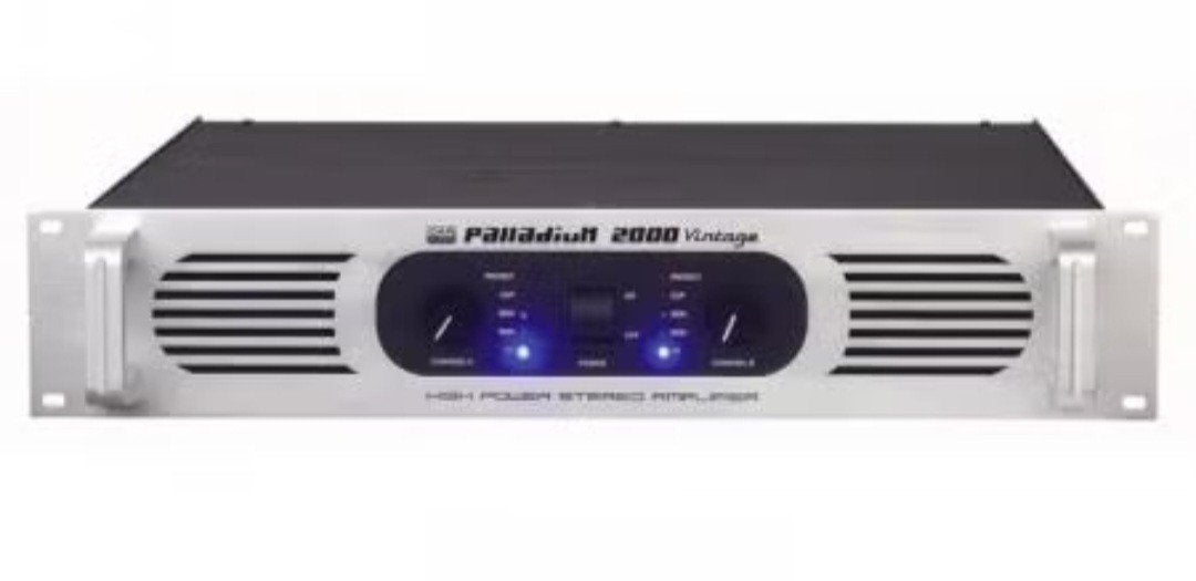 Dap Palladium 2000 versterker met 2 Dap XT 15 speakers, Ophalen