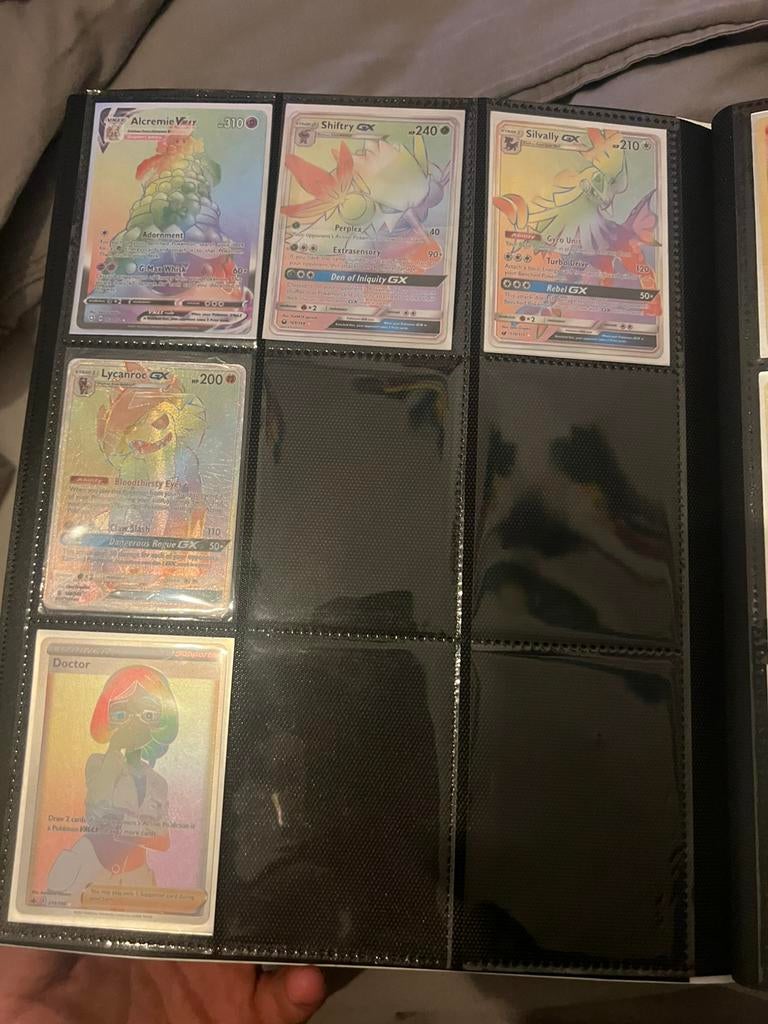 Pokemon rainbow kaargen, Ophalen of Verzenden, Zo goed als nieuw