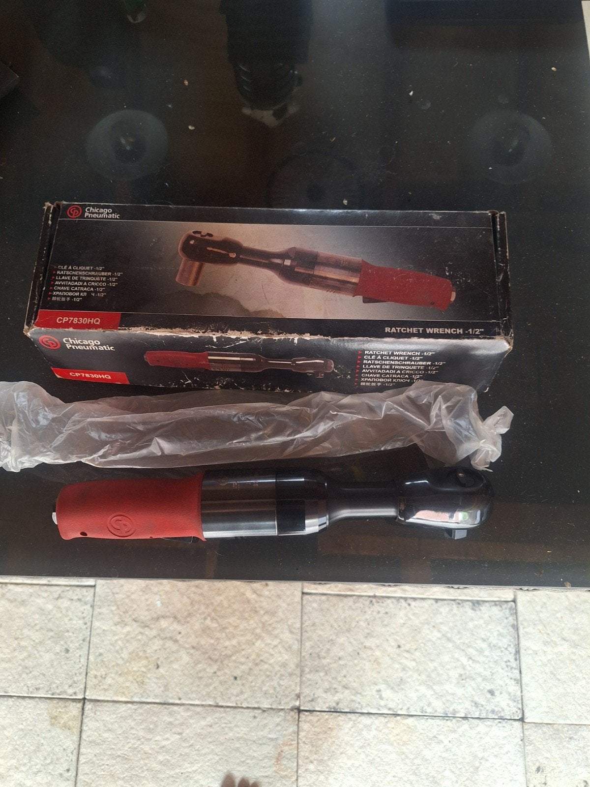 Chicago Pneumatic CP7830HQ Ratchet Wrench 1/2", Auto diversen, Autogereedschap, Ophalen of Verzenden, Nieuw