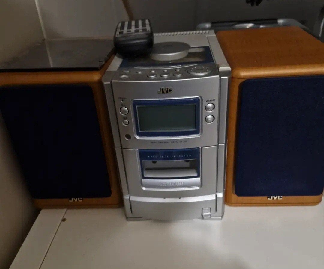 stereo set JVC, Ophalen, Gebruikt, Cassettedeck, JVC