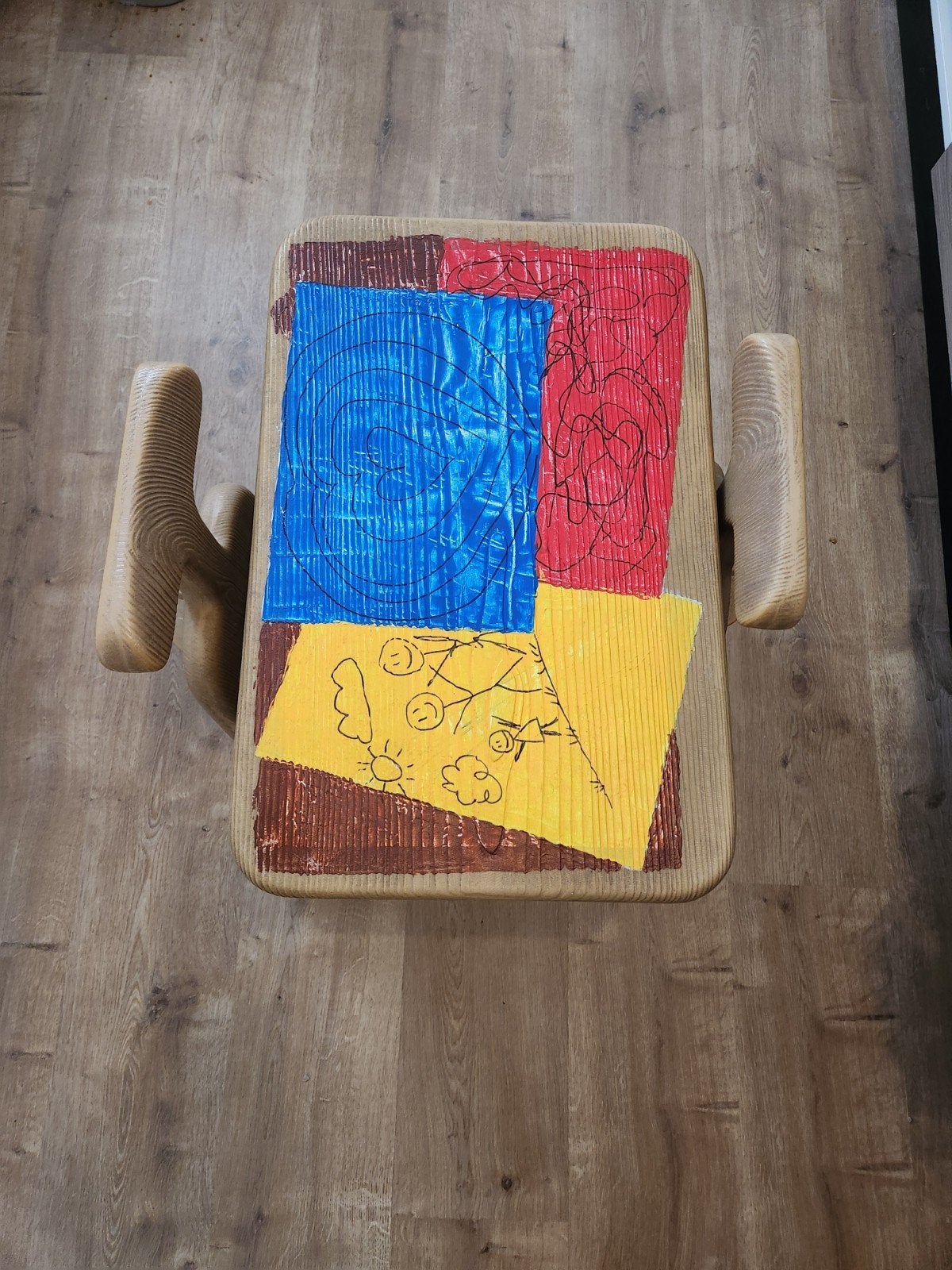 Tafel met 2 stoeltjes, Ophalen, Gebruikt