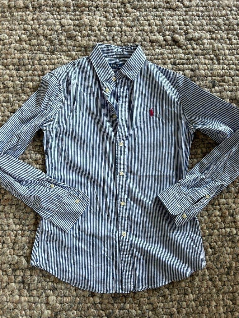 RALPH LAUREN mooie klassieke streep blouse maat S, Meerkleurig, Ophalen of Verzenden, Ralph Lauren, Maat 36 (S)