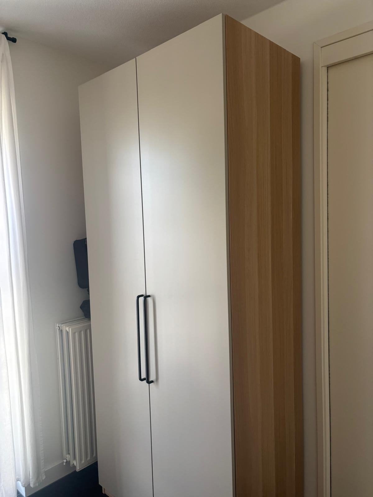 Ikea Pax kast 100x60x237 cm beige - Zo goed als nieuw, Ophalen, 100 tot 150 cm, 200 cm of meer, Zo goed als nieuw