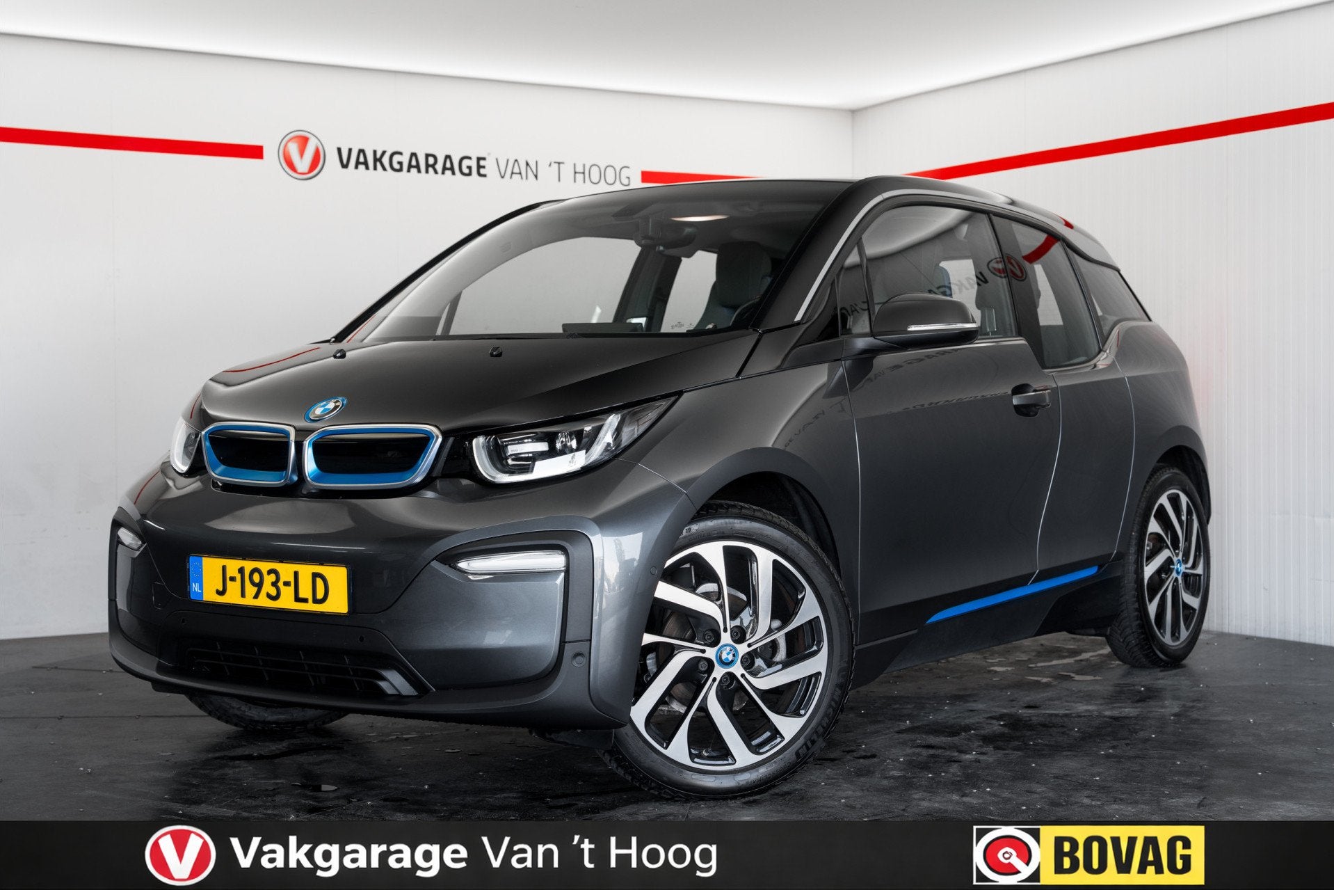 BMW i3 Executive Edition 120Ah | SOH 95% | Warmtepomp | 3-fa, Auto's, Automaat, Gebruikt, Zwart, 43 €/maand