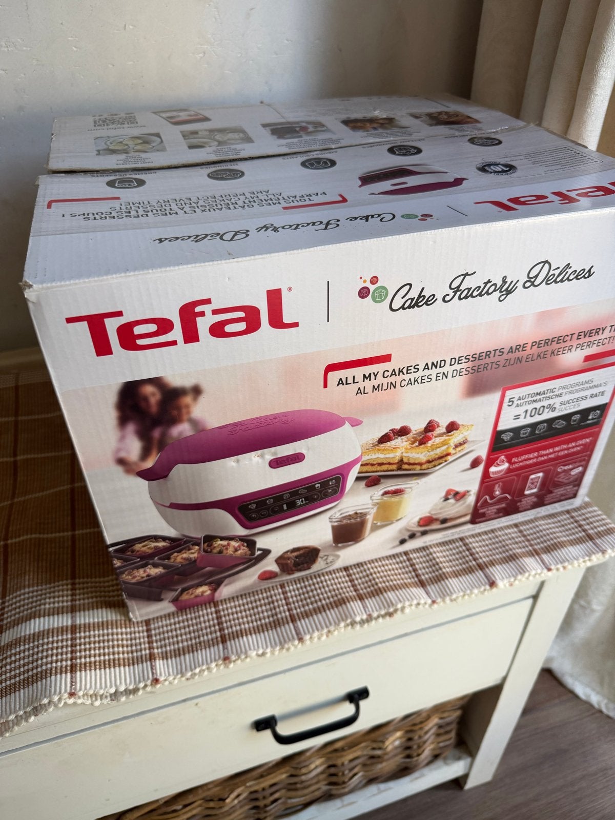 Tefal Cake Factory Délices - Nieuw in doos, Ophalen, Nieuw