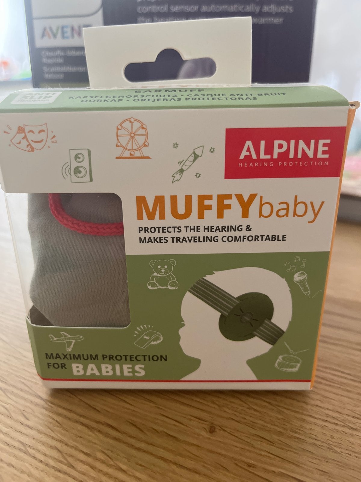Alpine Muffy Baby gehoorbescherming met reistasje, Ophalen, Nieuw
