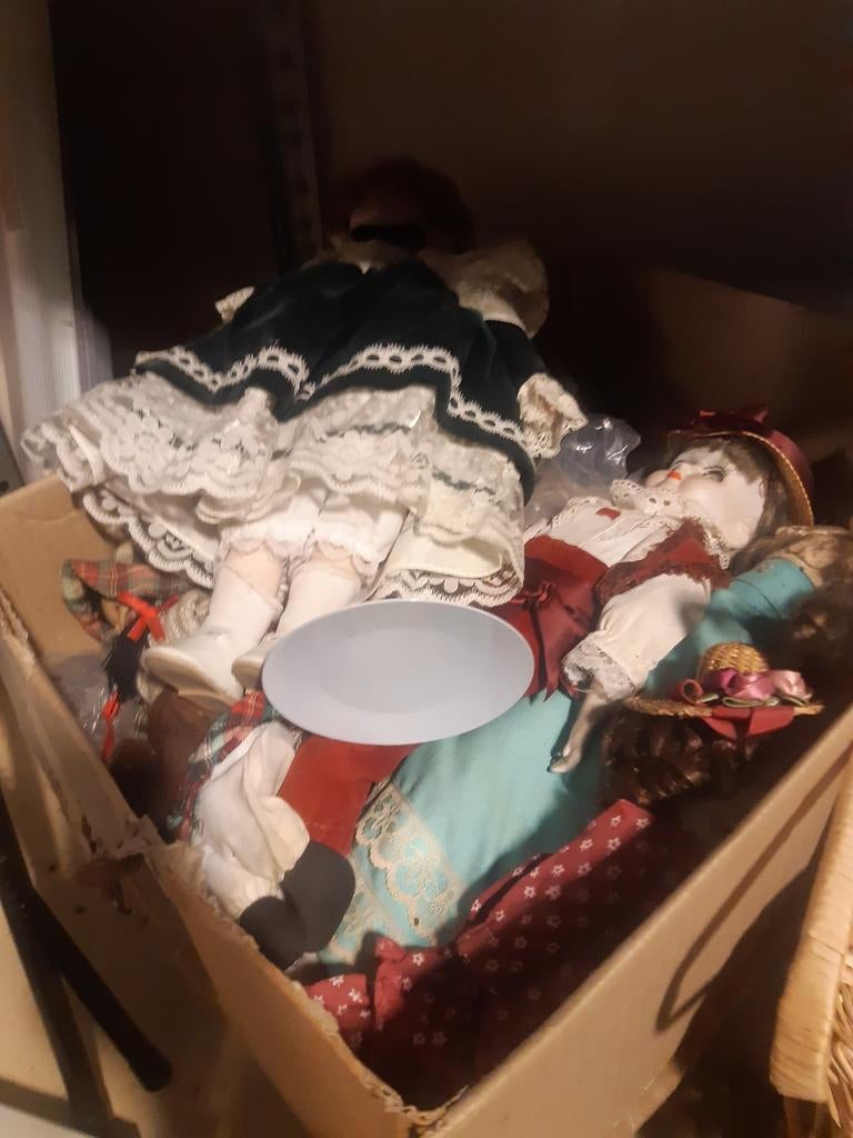 Poppen porselein 10 stuks, Ophalen, Info@tommysmit.nl, Gebruikt, 7008AR