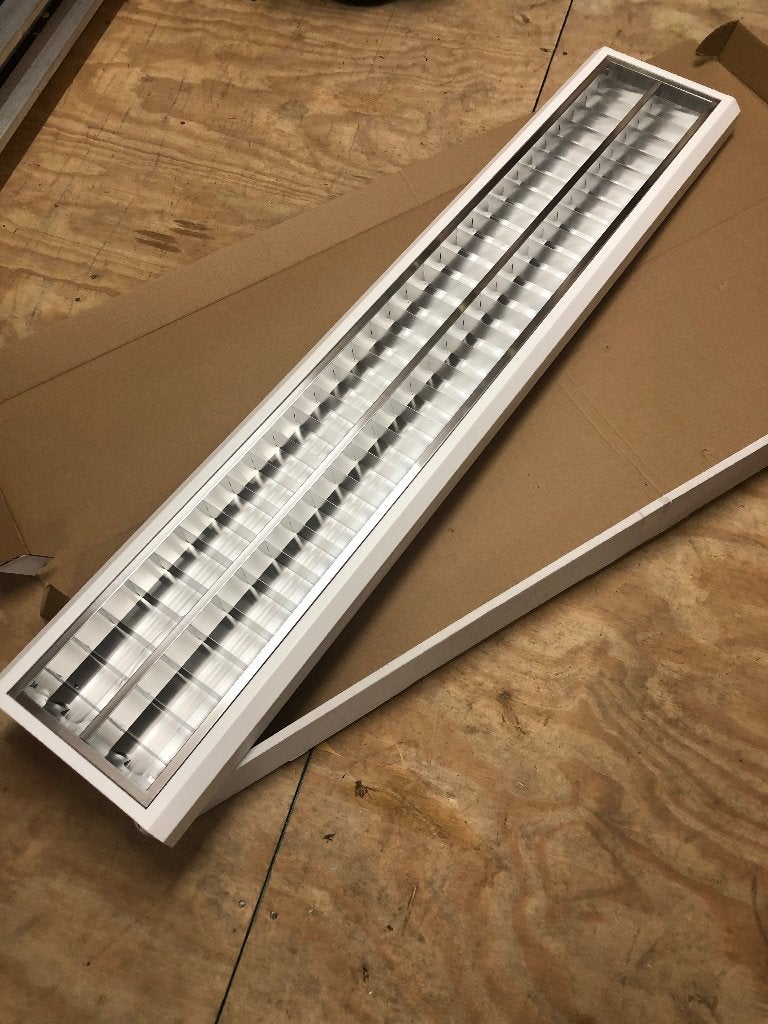 LED TL-armatuur (4 stuks), Ophalen of Verzenden, Nieuw, Minder dan 50 watt, Armatuur