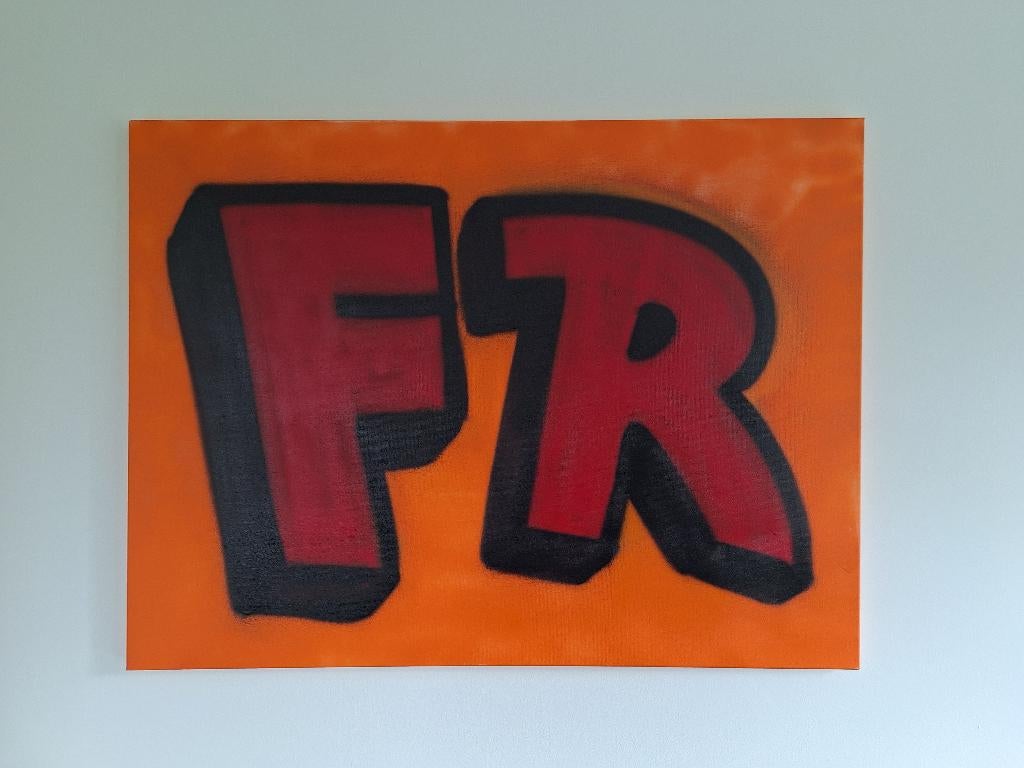 WHAT THE FR?, Antiek en Kunst, Kunst | Schilderijen | Modern, Ophalen