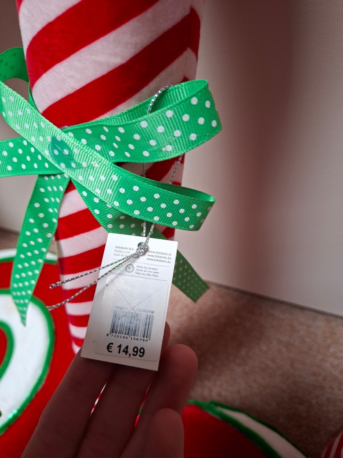 Kerstversiering Candy, Ophalen of Verzenden