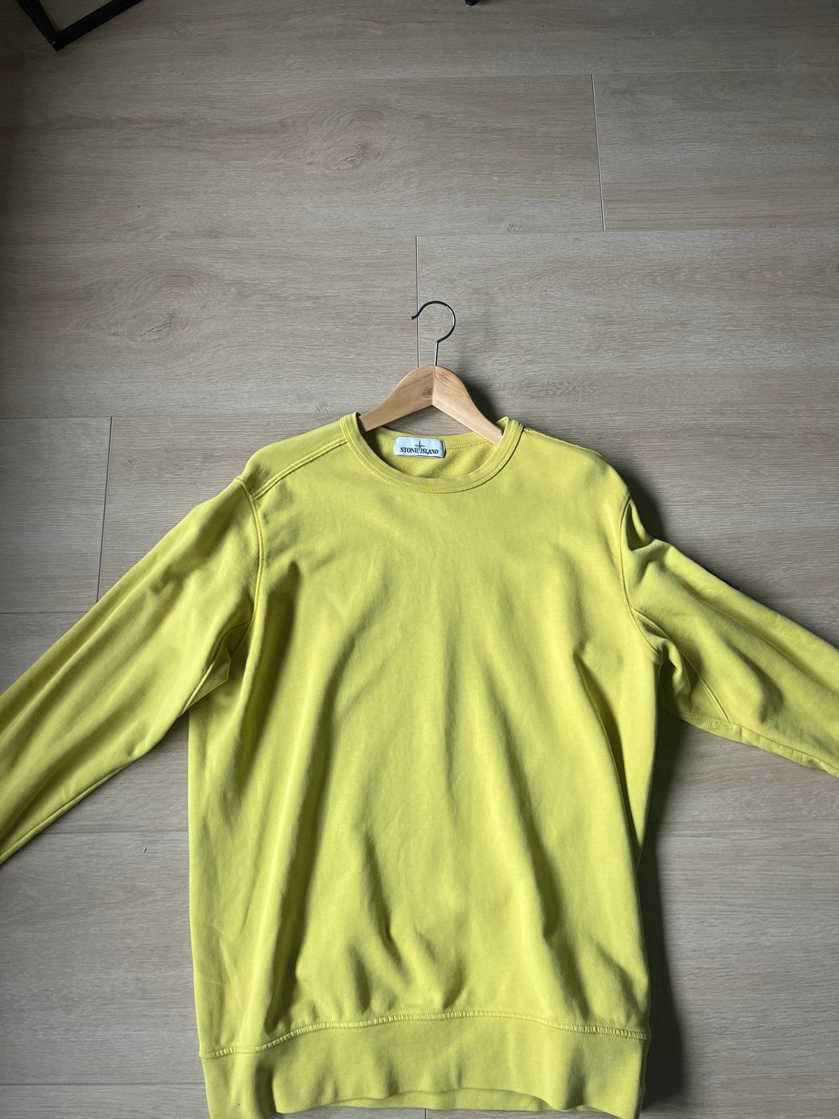 Stone Island Sweatshirt Geel Maat M, Ophalen of Verzenden, Zo goed als nieuw