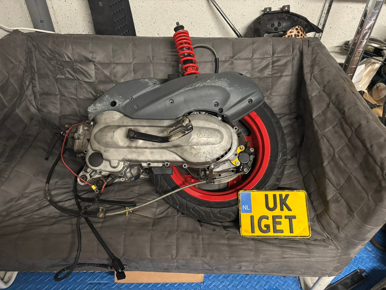 Piaggio 125cc (172cc) dd lc blok met papieren, Ophalen, Nieuw, Blok