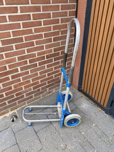 Expresso inklapbare steekwagen, 60 tot 80 liter, Ophalen, Gebruikt, Steekwagen