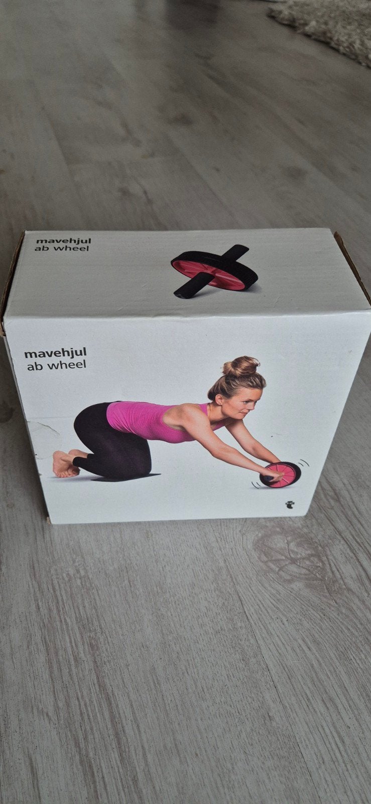 Nieuw in doos: Mavehjul Ab Wheel - Buikspierwiel, Sport en Fitness, Ophalen of Verzenden, Nieuw, Buik, Buikspierwiel