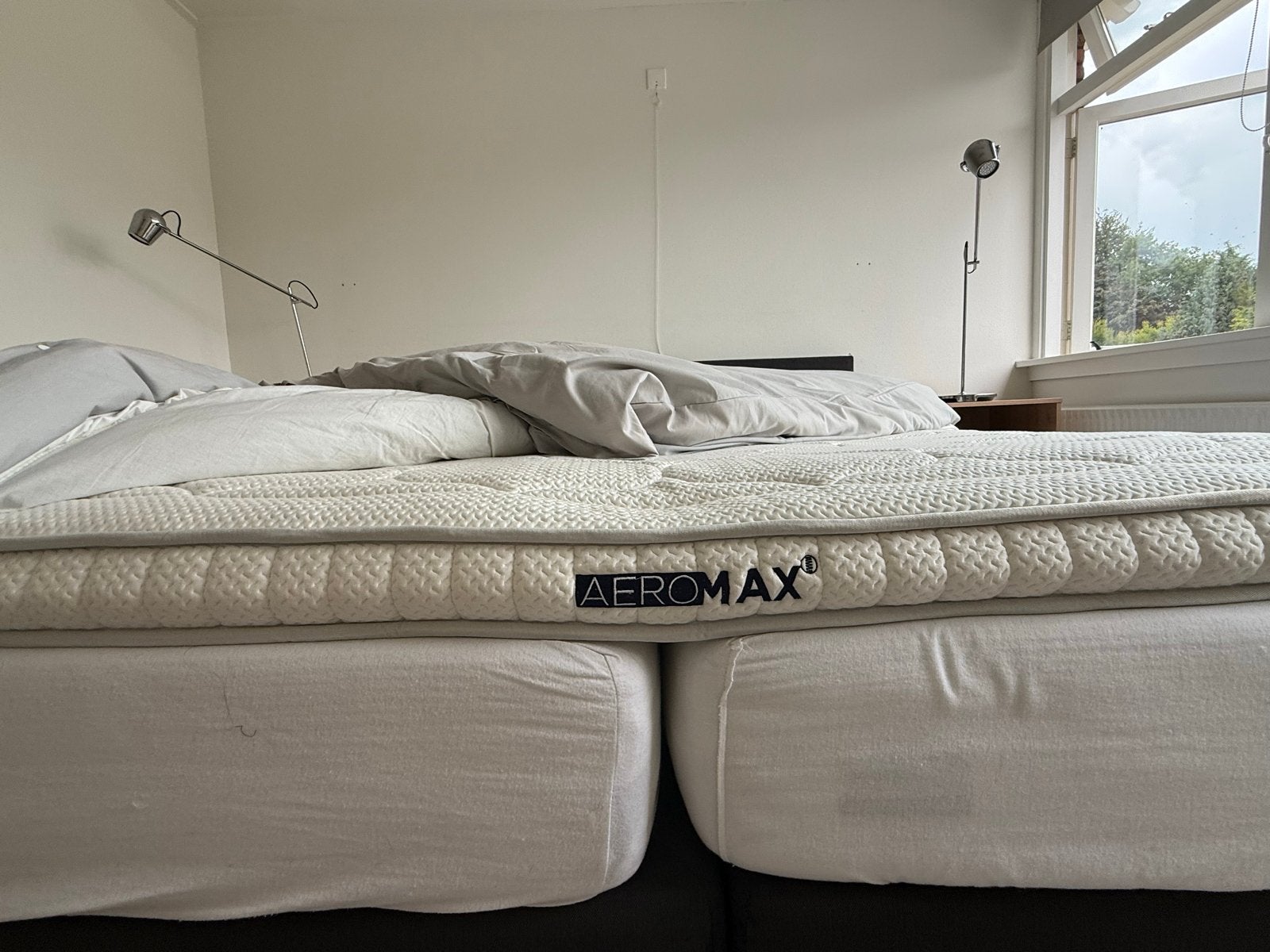 AeroMax Topper 180x200 cm - Zo goed als nieuw, Ophalen, Tweepersoons, Zo goed als nieuw, Matras